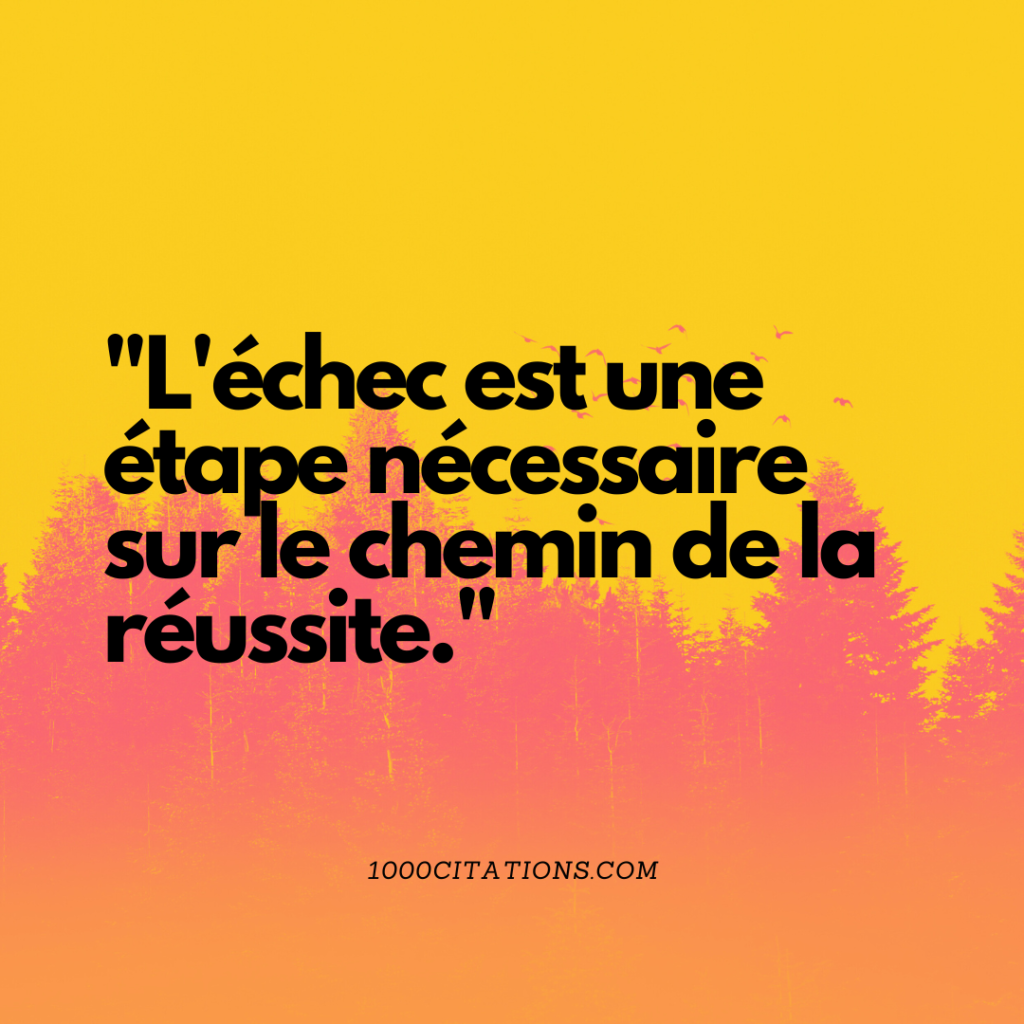 Les 350 Citations les Plus Grandioses de Dhar Mann pour t'Inspirer à Réussir 2 "L'échec est une étape nécessaire sur le chemin de la réussite."